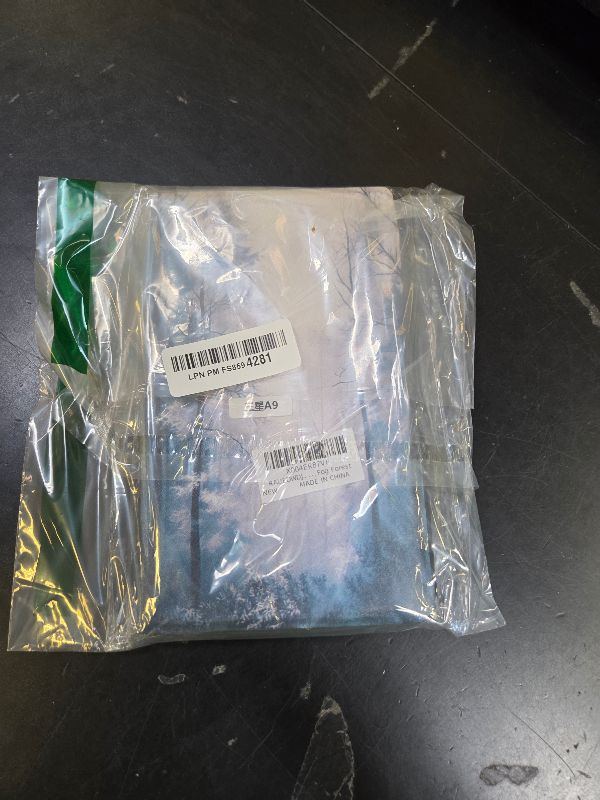 Photo 1 of RAUEDWDJS Case for Samsung Galaxy Tab A9 8.7 Inch 2023,PU Leather Slim Standing Smart Cover Case with Auto Sleep/Wake,Fog Forest