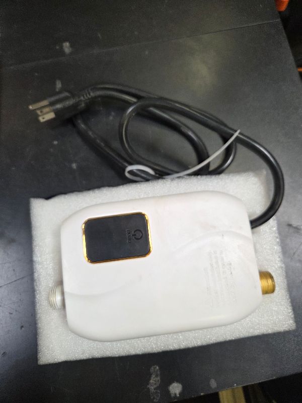 Photo 1 of Tankless Water Heater Electric 110V, 3000W Instant Electric Water Heater, Under Sink Water Heater with Digital Display, On Demand Hot Water heater Electric for Kitchen Bathroom Washin5