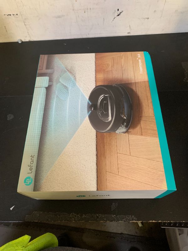 Photo 1 of Lefant LiDAR Robot Vacuum and Mop, Smart Mapping and Obstacle Avoidance, Tangle-Free Pet Hair, 2.4G/5G WiFi App Control, Slim Design for Wider Coverage, Carpet Detection, M330 Pro, Grey