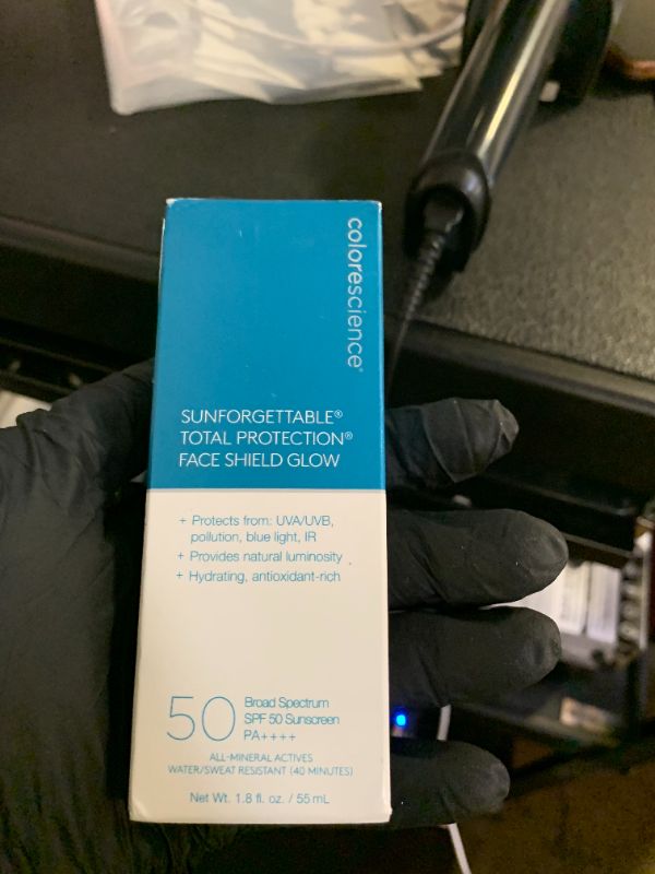 Photo 1 of Colorescience Sunforgettable Total Protection Face Shield Glow SPF 50, Glow, 1.8 Fl Oz