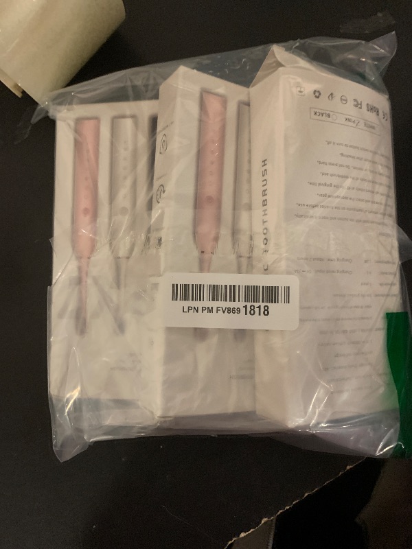 Photo 1 of MSETGRD 3 Pack Electric Toothbrush for Adults,6 Mode Rechargeable Electric Toothbrushes with 12 Replacement Brush Head, Fast Charge 2 Min and 30s Timer for Travel Business