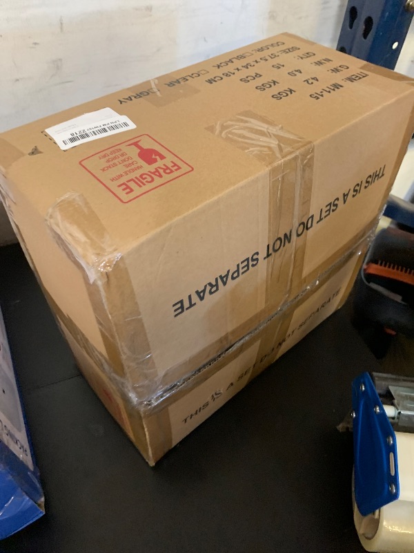 Photo 1 of Clemate 15 Pack Shoe Storage Boxes, Clear Plastic Stackable Shoe Organizer for Closet, Shoe Box with Magnetic Door, Foldable Shoe Storage Bin, Sneaker Storage Box Shoe Rack Container Holder, Size 9