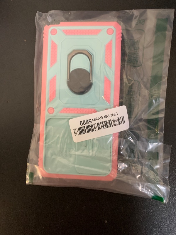 Photo 1 of CHLINGNAN for Samsung Galaxy S25 Ultra Case with All-Angle Rotating Kickstand & Sliding Camera Cover - Heavy Duty Shockproof Protective Cover, Green Pink