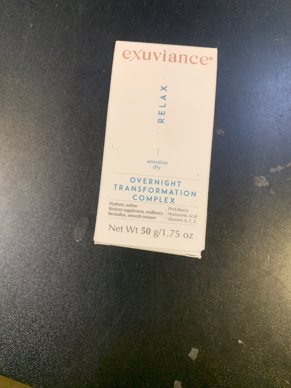Photo 1 of EXUVIANCE Overnight Transformation Complex Hydrating Night Cream with Hyaluronic Acid, Non-Comedogenic 50 g.