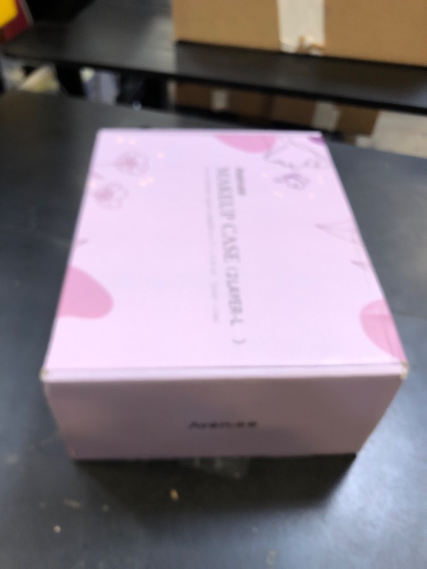 Photo 1 of Aveniee Clear Makeup Bags, Double Layer Cosmetic Bags with a Separate Brush Compartment, Large Travel Toiletry Bag Train Case for Women, Travel Accessories Organizer.2 Layers Large, Lilac