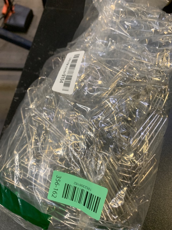 Photo 1 of 100 Pcs Stainless Steel Curtain Pleat Hook, Dveda Drapery Hooks Traverse Pleater, Curtain Pleater Tape Hooks, 4 Prongs Pinch Pleat Clips Hooks for Window Door Bathroom Curtain