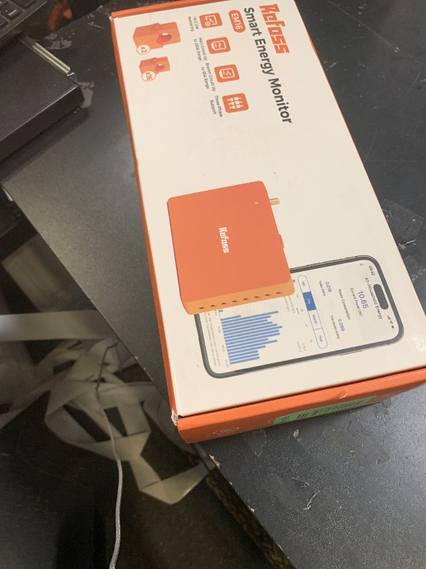 Photo 1 of Smart Home Energy Monitor Supports Home Assistant, Real-Time Accurate Energy Consumption Tracking, Electricity Usage Monitor with 16x60A Circuit Sensor, 36-Month History, Solar Metering, ETL Certified