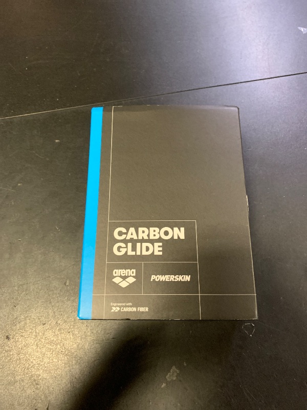 Photo 1 of ARENA Powerskin Carbon Glide Men's Racing Jammer Athletic Tech Suit Competitive Racing Swimsuit Endurance Swimwear, Black/Gold, US Size 28
