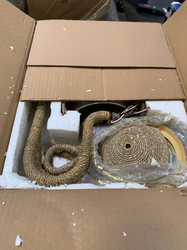 Photo 1 of MhyTogn Natural Rattan Wall Sconce Set of 2, with Boho Woven Wicker and Creamy-White Fabric Shade for Vanity Stairway Fireplace Living Room Bedside Passway Hallway