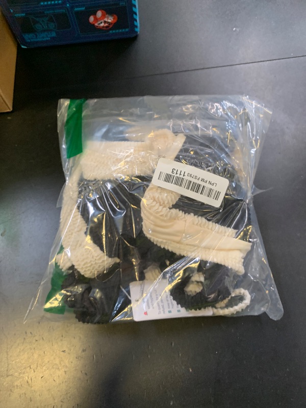 Photo 1 of COCOSHIP Women Crinkle Textured Two Tone Underwire Bikini Set Hight Waist & Cut Swimsuit Retro Black Ivory Swimwear L