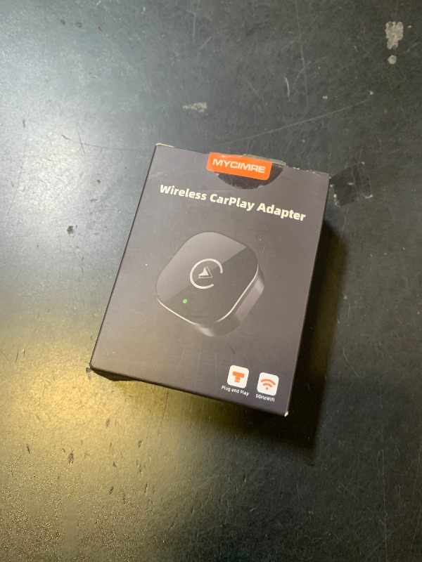 Photo 1 of ?2026 Upgarded?Wireless CarPlay Adapter for iPhone, Mini USB Design for Cars with Wired CarPlay, Fast Connection,5.8GHz WiFi,No Delay, Compatible with iOS 10+ & iPhone 6+, USB/Type C,Plug and Play
