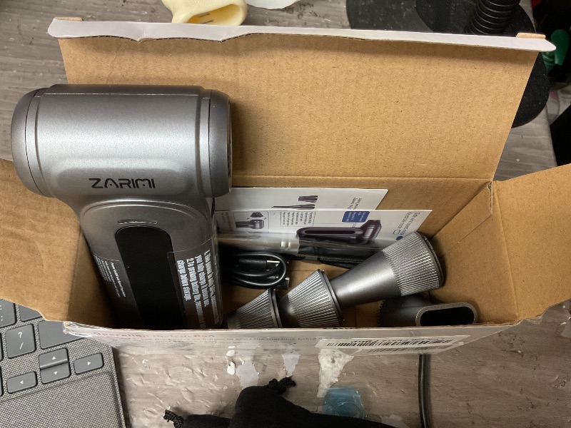 Photo 1 of ZARIMI Electric Compressed Air Duster, 170000RPM High-Speed Cordless Air Blower with Rechargeable Battery for Keyboard, PC & Electronics Car Cleaning, Reusable Canned Air Alternative