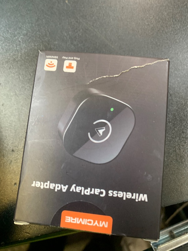 Photo 1 of ?2026 Upgarded?Wireless CarPlay Adapter for iPhone, Mini USB Design for Cars with Wired CarPlay, Fast Connection,5.8GHz WiFi,No Delay, Compatible with iOS 10+ & iPhone 6+, USB/Type C,Plug and Play