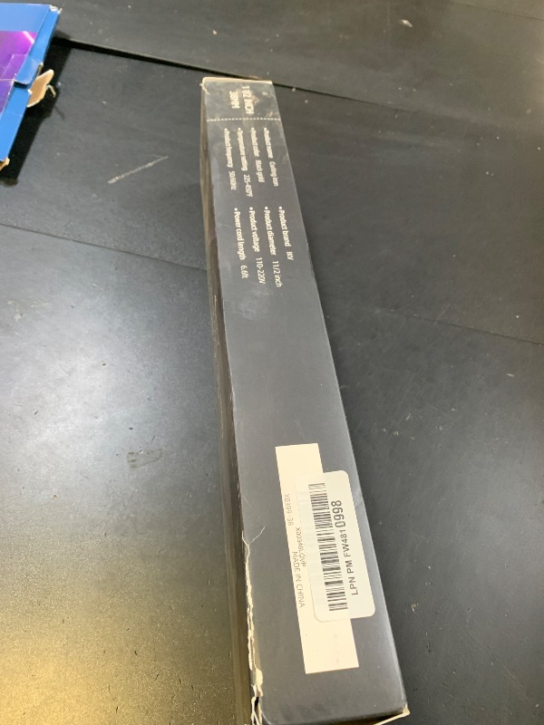 Photo 1 of 1 1/2 inch Extra Long Barrel Curling Iron, 1.5 Inch Large Barrel for Long Hair Ceramic Tourmaline