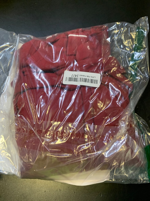 Photo 1 of NY Threads Men's Robe Cotton Blend Knit Bathrobe, Large, Wine