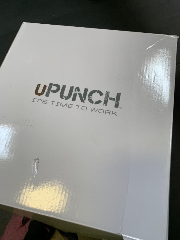 Photo 1 of uPunch HN1500 Starter Time Clock Bundle for Small Business: Employee Punch Clock System with 100 Time Cards, Card Rack, and Ribbon