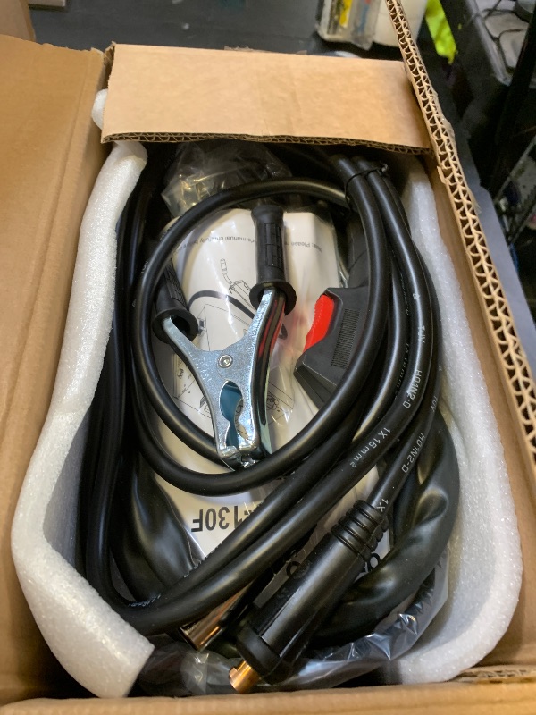 Photo 1 of AZZUNO MIG Welder,Flux Core Welder Machine 110V 130Amp, Gasless MIG Welding Machine IGBT Inverter Welder Portable Wire Feed Welder (110V)