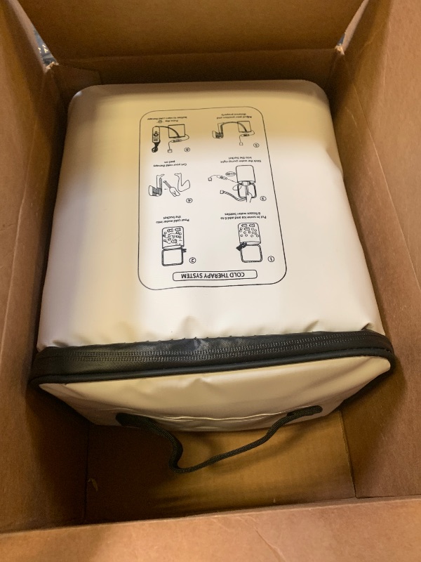 Photo 1 of Ice Machine for Knee After Surgery - Programmable Cold Therapy Machine, Portable Ice Therapy Machine with Quiet Pump, Adjustable Pad for Ankle, Hip, Back, Leg, Sport Injury, Cryotherapy Pain Relief