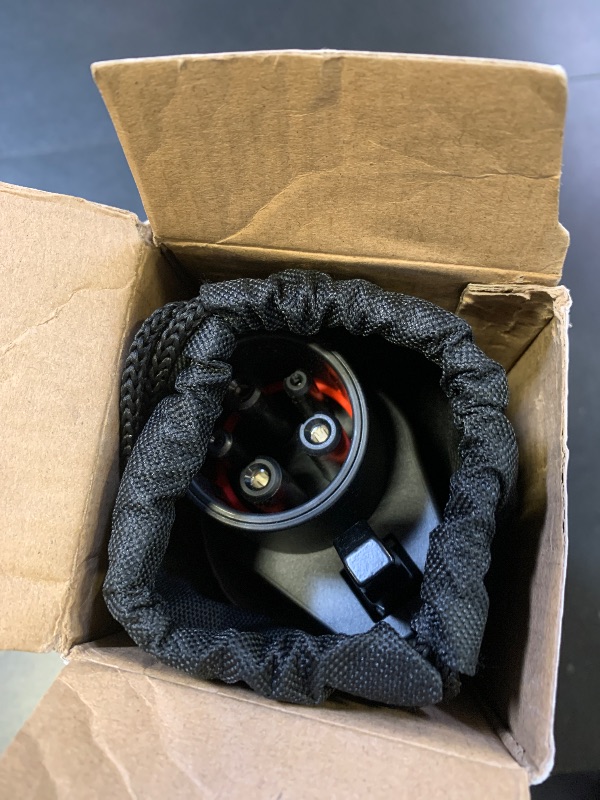 Photo 1 of Lectron NACS to J1772 EV Charging Adapter - Compatible with Tesla Wall Connectors, Destination Chargers, & Mobile Connectors (80A, 240V) - for J1772 Electric Vehicles - UL 2252 Certified (Black)