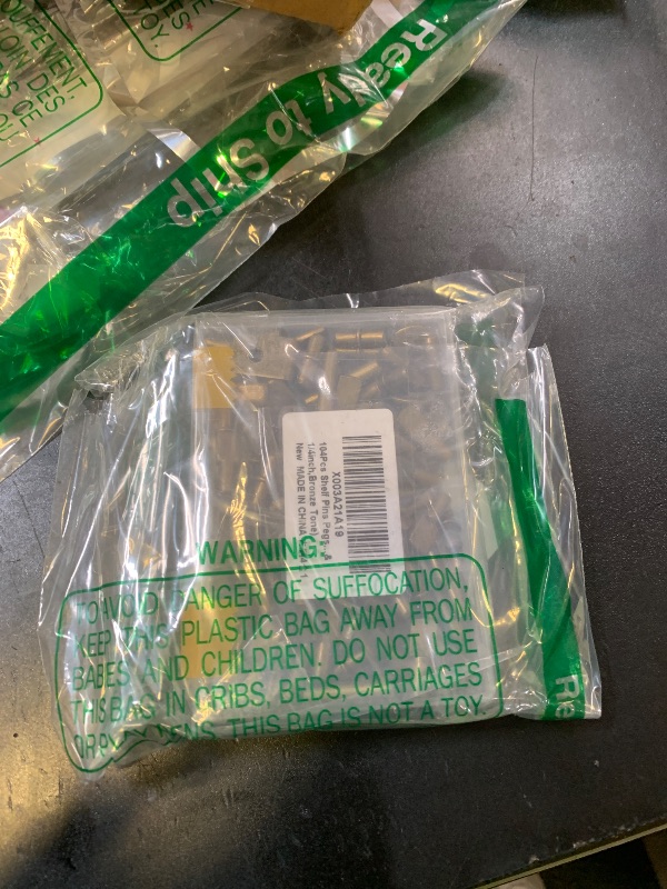 Photo 1 of 104Pcs Shelf Pins Pegs Kit,4 Styles Shelf Support Pegs,Bookshelf Pegs for Shelves,Cabinet Shelf Bracket Pegs Shelf Holders Pins for Kitchen Furniture & Closet (5mm & 1/4inch,Bronze Tone)