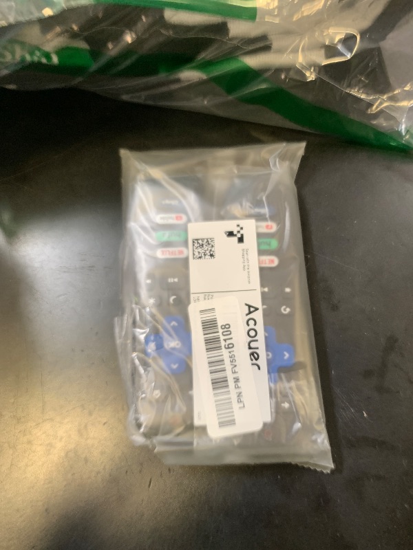 Photo 1 of (Pack of 2) Replacement Remote Control Only for Roku TV, Compatible for TCL Roku/Hisense Roku/Onn Roku/Sharp Roku/Element Roku/Westinghouse Roku/Philips Roku Smart TVs (Not for Roku Stick and Box)