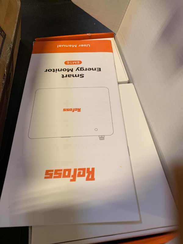 Photo 1 of Smart Home Energy Monitor Supports Home Assistant, Real-Time Accurate Energy Consumption Tracking, Electricity Usage Monitor with 16x60A Circuit Sensor, 36-Month History, Solar Metering, ETL Certified