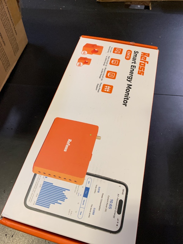 Photo 1 of Smart Home Energy Monitor Supports Home Assistant, Real-Time Accurate Energy Consumption Tracking, Electricity Usage Monitor with 16x60A Circuit Sensor, 36-Month History, Solar Metering, ETL Certified