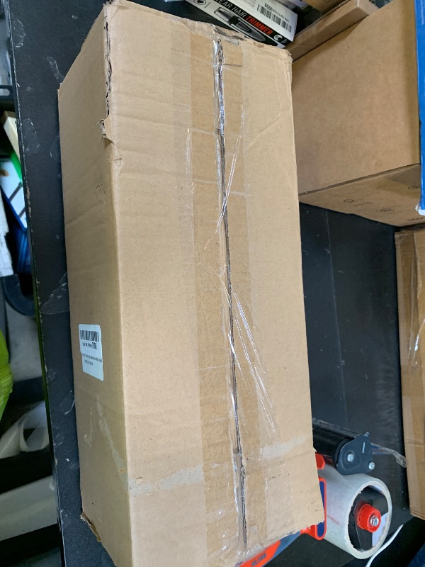 Photo 1 of *1 PACK ONLY** DAMAGED LID** Large Cable Management Box – Wooden Style Cord Organizer and Cover for TV Wires, Computer, Router, USB Hub and Under Desk Power Strip – Safe ABS Material and Baby-Pets Proof Lock (White)