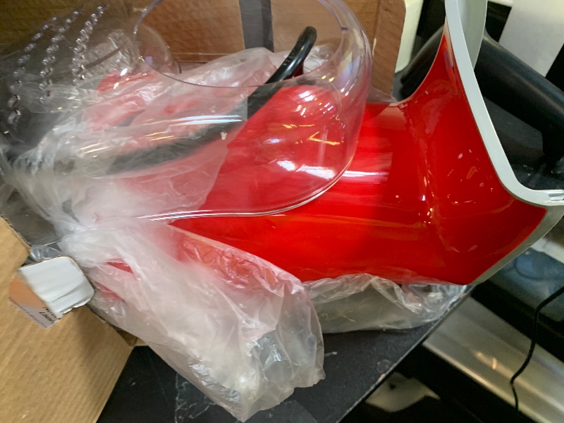 Photo 1 of NON-FUNCTIONAL, PARTS ONLY-----------------------5.0Health Upgrade - Popcorn Machine,Butter Melter.3-Minute Quick Po Pcorn Popcorn maker,Oil-Free And EasyTo Clean. Air Popcorn Machine - Perfect For Family Movie Nights And Kids' Parties, Bright red