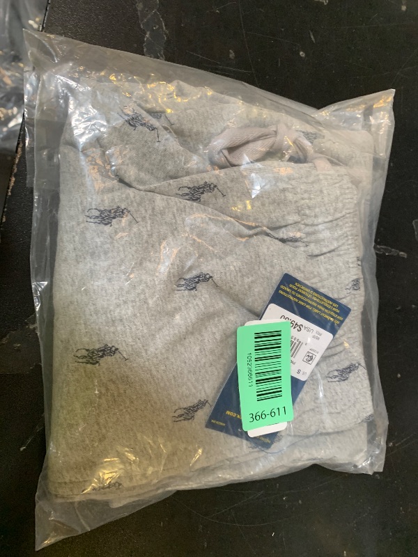 Photo 1 of POLO RALPH LAUREN Men's Pony Player Print Classic Pajama Pant, PK04SR, Andover Heather/Navy, S