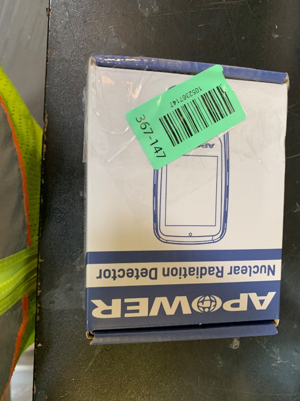 Photo 1 of APOWER Geiger Counter Nuclear Radiation Detector, Portable Handheld Dosimeter Beta, Gamma, X-ray Detection, LCD Display Radiation Monitor Meter, Radioactive Device for Home, Lab, and Emergency Use