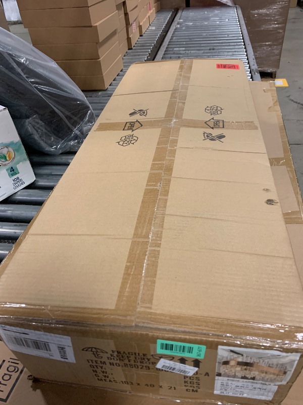 Photo 1 of VLHUD Luxury Modern Crystal Chandelier, L40'' Dining Room Chandelier Over Table, 16 Lights Rectangle Oval Flush Mount Pendant Light Gold Dining Room Light Fixture, for Kitchen Island & Living Room