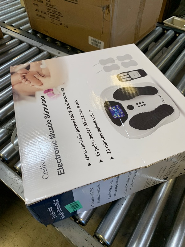 Photo 1 of EIGOTDYH EMS Foot Stimulator Pro +, EMS Foot Massager for Neuropathy Foot Massager for Circulation and Pain Relief with TENS Unit Muscle Stimulator for Feet Body