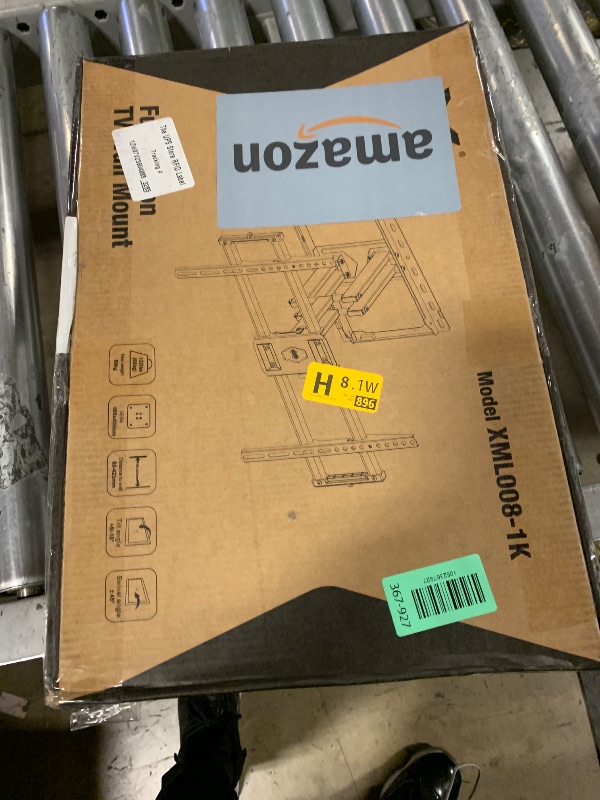 View 2 of **INCOMPLETE** USX Mount Full Motion TV Wall Mount for Most 42-90 inch Flat Screen/LED/4K, TV Mount Bracket Dual Swivel Articulating Tilt 6 Arms, Max 16" Wood Studs, VESA 600x400mm, Holds up to 132lbs