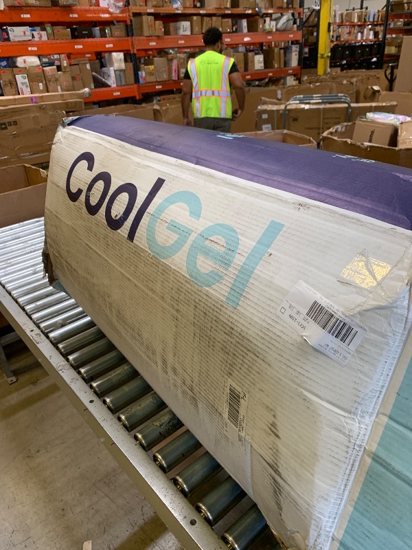 Photo 1 of Cool Gel Chill 14 Inch Medium Firm Memory Foam Mattress King Size, with 2 Bonus Cool Gel Memory Foam Bed Pillows, 14" with Pressure Relief, CertiPUR-US Certified, Cooling King Mattress in a Box