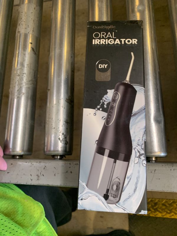 Photo 1 of Water Flosser for Teeth Cordless: 260ML Portable Oral Irrigator with DIY Strength for Daily Oral and Braces Care, 4 Modes & 5 Jet Tips, 40-Day Battery, IPX7 Waterproof Dental Flosser for Home Travel