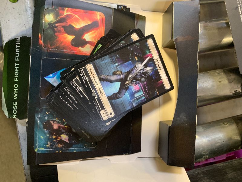 Photo 1 of Magic: The Gathering Final Fantasy VII Commander Deck - Game Edition (Limit Break Commander Deck, Exclusive Promo Card, Final Fantasy VII Video Game Download Code, and Accessories)