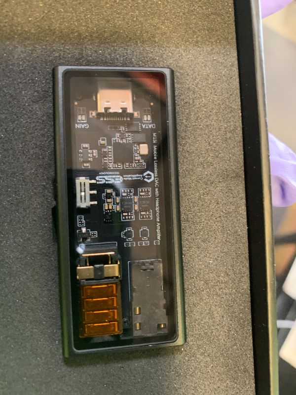 Photo 1 of Questyle M15i Headphone Amplifier [MFi Certified] Portable USB C DAC Amps with 4.4mm/3.5mm Dual Outputs Supports PCM 768kHz/DSD512 High Resolution Lossless Audio Adapter for Smartphones/PC/Laptops