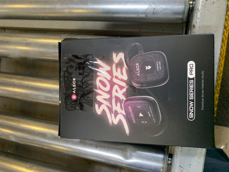 Photo 1 of ALECK Snow Series Pro Wireless Bluetooth Ski & Snowboard Helmet Speakers, Fits Audio-Ready Helmet Ear Pockets, Glove Friendly Controls, Built-in Mic for Hands-Free Calls