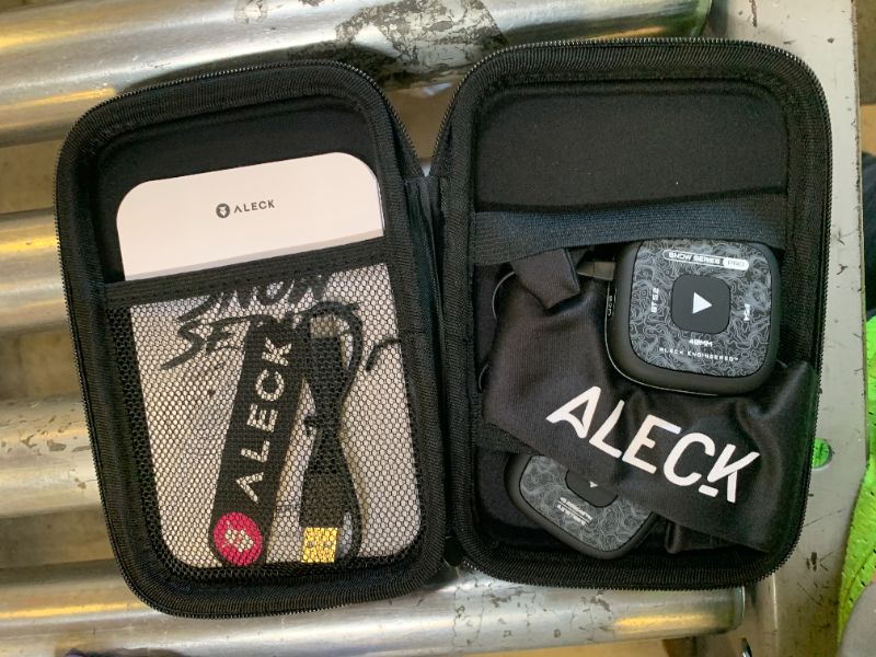 Photo 1 of ALECK Snow Series Pro Wireless Bluetooth Ski & Snowboard Helmet Speakers, Fits Audio-Ready Helmet Ear Pockets, Glove Friendly Controls, Built-in Mic for Hands-Free Calls