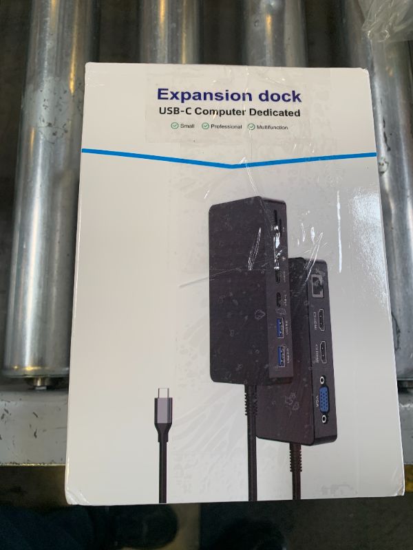 Photo 1 of New Thunderbolt 4 Dock Dual HDMI+VGA with Power Adapter Compatible with Surface Pro 12/11/10/9/8/X/7+/7, Surface Laptop 7/6/5/4/3, Surface Go 4/3/2/1, Surface Laptop Go 3/2/1, Surface Book 3/2