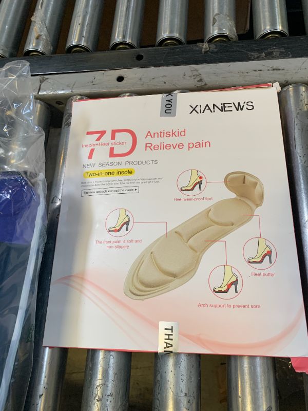 Photo 1 of 2020 New Shoe Insoles, Sponge Shoes Pads with High Heel Inserts for Loose Shoes, Metatarsal/Arch Pain, Foot Pain, Heel Sore and Spurs (Women 4.5-9.5)