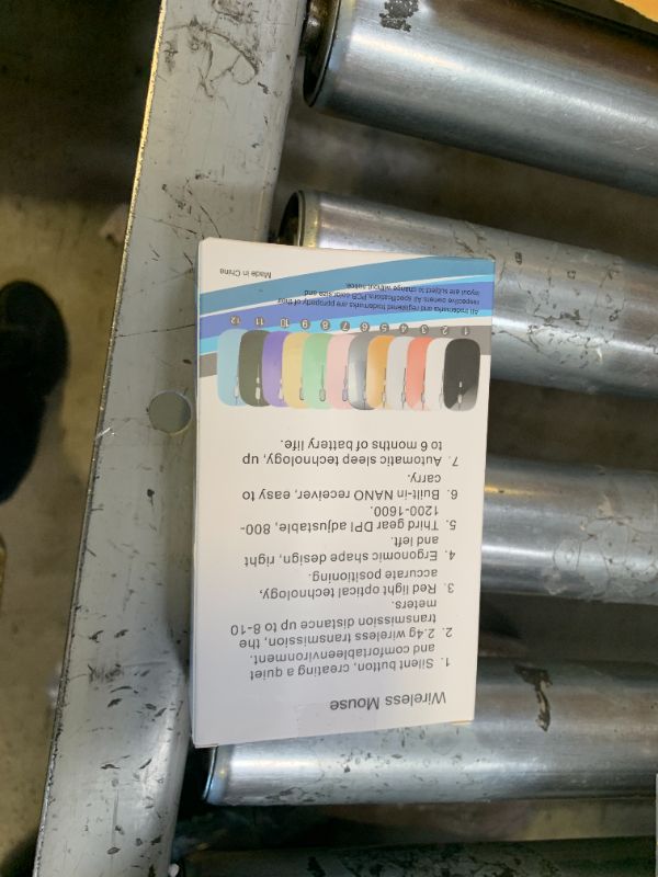 Photo 1 of Q&F Tech Wireless Bluetooth Rechargeable Mouse/Mice, LED Slim Two Modes(2.4G+BT5.4) Silent/Quiet Buttons with 3 Adjustable DPI, for Computer/Desktop/PC/Laptop/MacBook/iPad/Tablet/iPhone_DeepGray