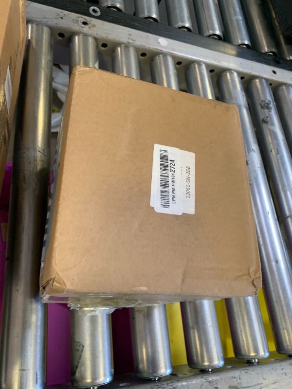 Photo 1 of (2 Pack) Keyed Alike Front Door Lever Lockset with Single Cylinder Deadbolt Combination Set? Wave Style Lever, Front Door/Exterior Door Knob with Lock and Deadbolt? Satin Nickel Finished