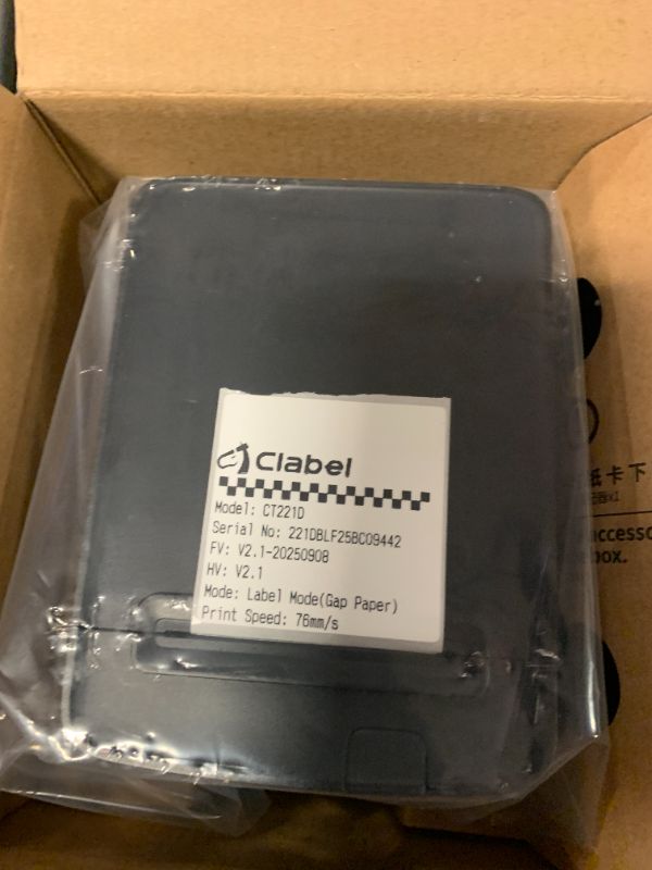 Photo 1 of CLABEL LABEL PRINTER