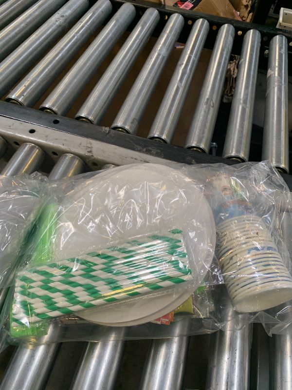 Photo 1 of MVMVMVV Monster Theme Birthday Party Supplies Includes Cupcake&Cake Topper-Happy Birthday Banner-Background-Balloons-Invitation Card for Kids Monster Party Decoration