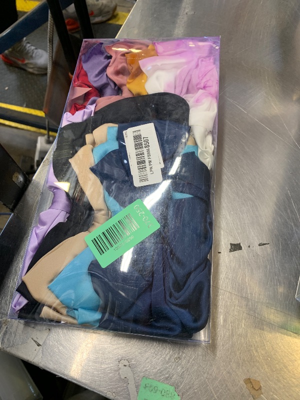 Photo 1 of 10 PCS Large Hair Ribbon Barrettes with Long Tails for Women & Girls, TOKUFAGU Vintage French Hair Accessories - Bow Clips in 10 Colors (Set A)