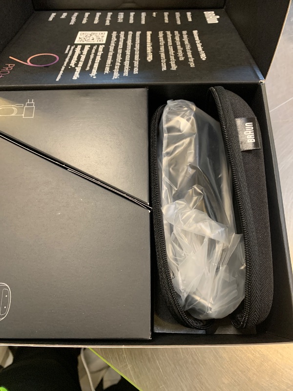 Photo 1 of Braun Series 9 PRO+ Electric Shaver, Pro SensoAdapt, 6in1 SmartCare Center, Wet & Dry Razor, 9660CCPS, Black