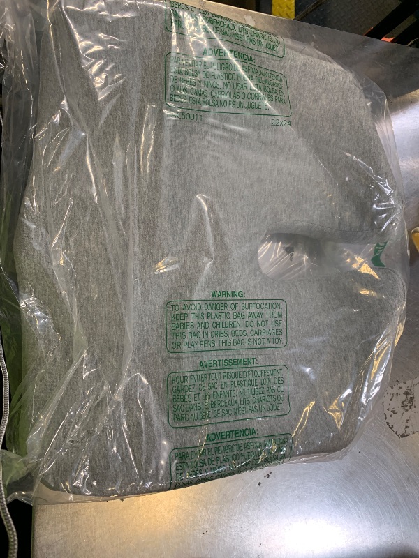 Photo 1 of C CUSHION LAB Patented Pressure Relief Seat Cushion for Long Sitting Hours on Office/Home Chair, Car, Wheelchair - Extra-Dense Memory Foam for Hip, Tailbone, Coccyx, Sciatica - Light Grey