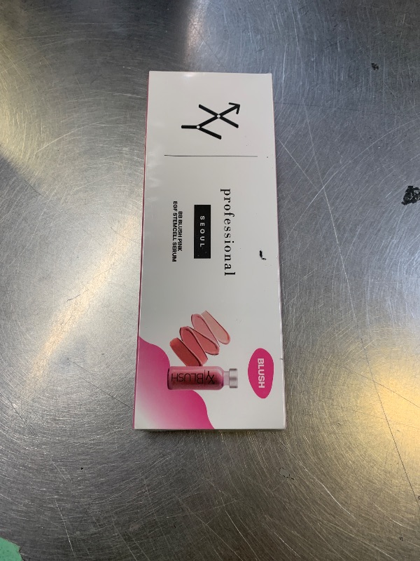 Photo 1 of XY PROFESSIONAL Glow BLUSH Foundation Ampoule blush bb cheek color Starter Kit- BB Blush Treatment KOREA Microneedling Academy supplies PINK color